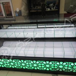 2 Metre Kuruyemiş Dolabı Çok Renkli Led Işıklı