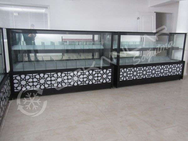 2 Metre Led Işıklı Kuruyemiş Dolabı