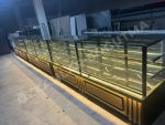 9 Metre Unlu Mamuller Dolabı 3 adet 3 Metre Pasta Dolabı